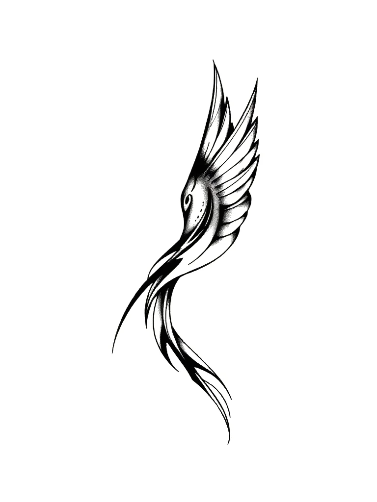 Minimalist tattoo — "dsdsd" | BafanTattoo